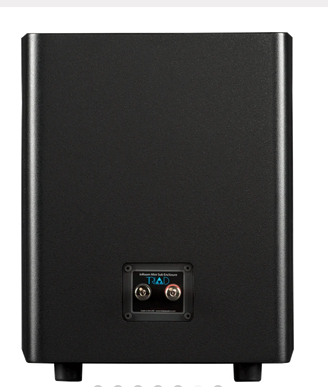 2 InRoom Mini Subs with RackAmp 300 (two 8-ohm woofer enclosures painted finish)