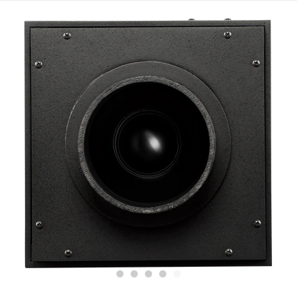 2 Mini FlexSub W Style InWall Grill with RackAmp 300 (two 8-ohm woofer enclosures)