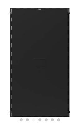 InWall Slim Dual 8IN Passive Subwoofer- 8 Ohm