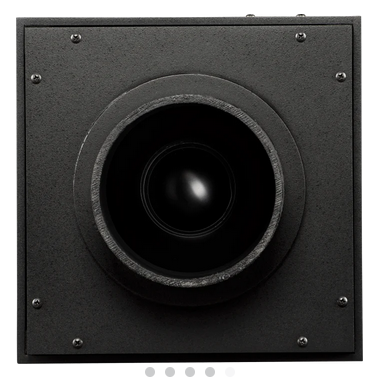 Mini FlexSub Vent Style Grill with RackAmp 300 (4-ohm woofer enclosure)