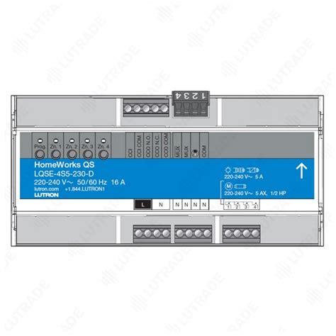 Module Rail DIN, Commutateur de charge 5A