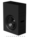Cinema 18" Passive Subwoofer - Dual 4Ohm Voice Coil