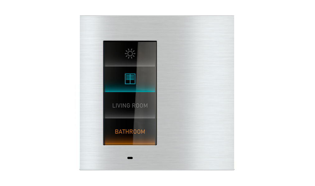 Signum square plate Deep Fenix NTM Grey London