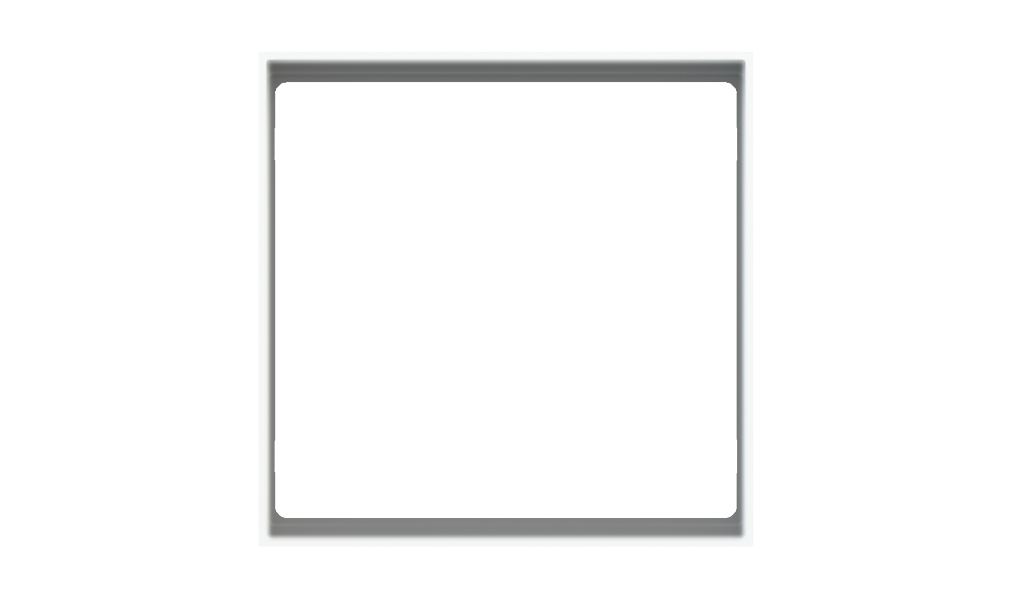 Rectangular Frame FF Form (86x126) Metal Brass 26