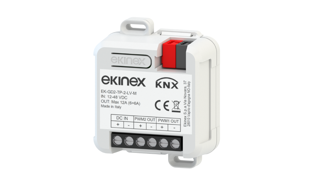 Dimmer KNX 12/48 Vdc 2 monochromatic channels