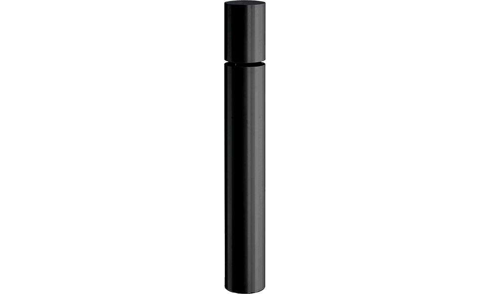 Floor-standing speaker + LED lighting, 75W, 55-20KHZ 100V, white lacquered