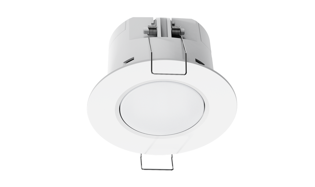 Multifunctional KNX Secure real presence sensor (white) for indoor ceiling mounting