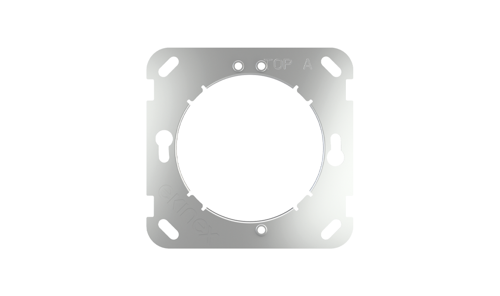 2-fold mounting bracket for mounting single/triple Feller sockets Proxima/ERA SERIES