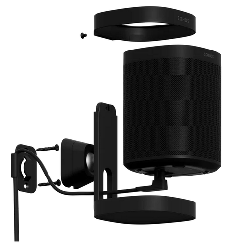 [SNS-Sonos Mount pour One et Play:1 -Noir] Wall Mount pour One et Play:1 -Noir 