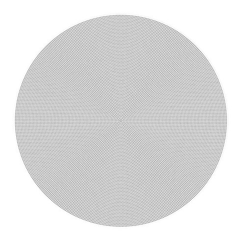 [SNS-Sonos Grille de remplacement Sonos by Sonance In-Ceiling (Paire)] Grille de remplacement ronde Sonos by Sonance In-Ceiling 6'' (Paire) 