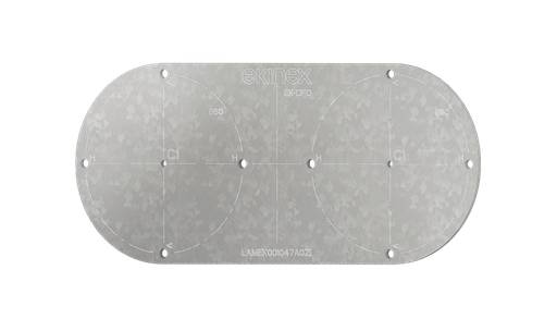 [EK-DFO] Template for double mounting - Form (5 pieces)