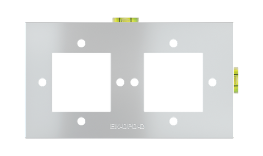 [EK-DPD-D] Template for civil series mounting double plate - version NF/Deep