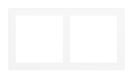 [EK-S2E-GBC] Rectangular Plate Surface (71/20Venti) (98x168) 2 windows (45x45)+(45x45) Metal Brass 26
