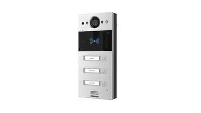 [AKV-R20BX3-On-Wall-V2.0] compact size Three(3) buttons SIP intercom