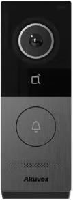 [AKV-X910S-Tarnish-Standard] X series single button SIP door intercom with dual cameras